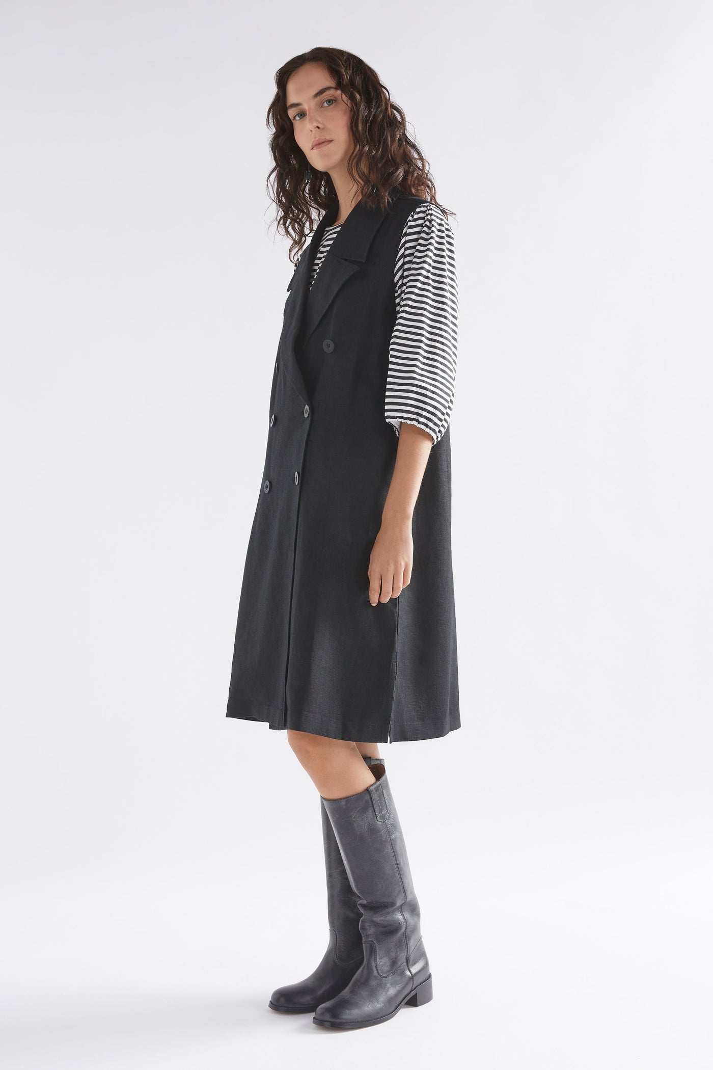 Olsson Vest Dress - Black