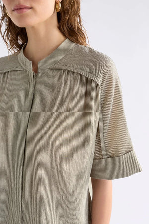 Porta Shirt - Olive Stripe