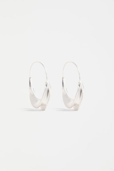 Siita Hoop Earring - Silver