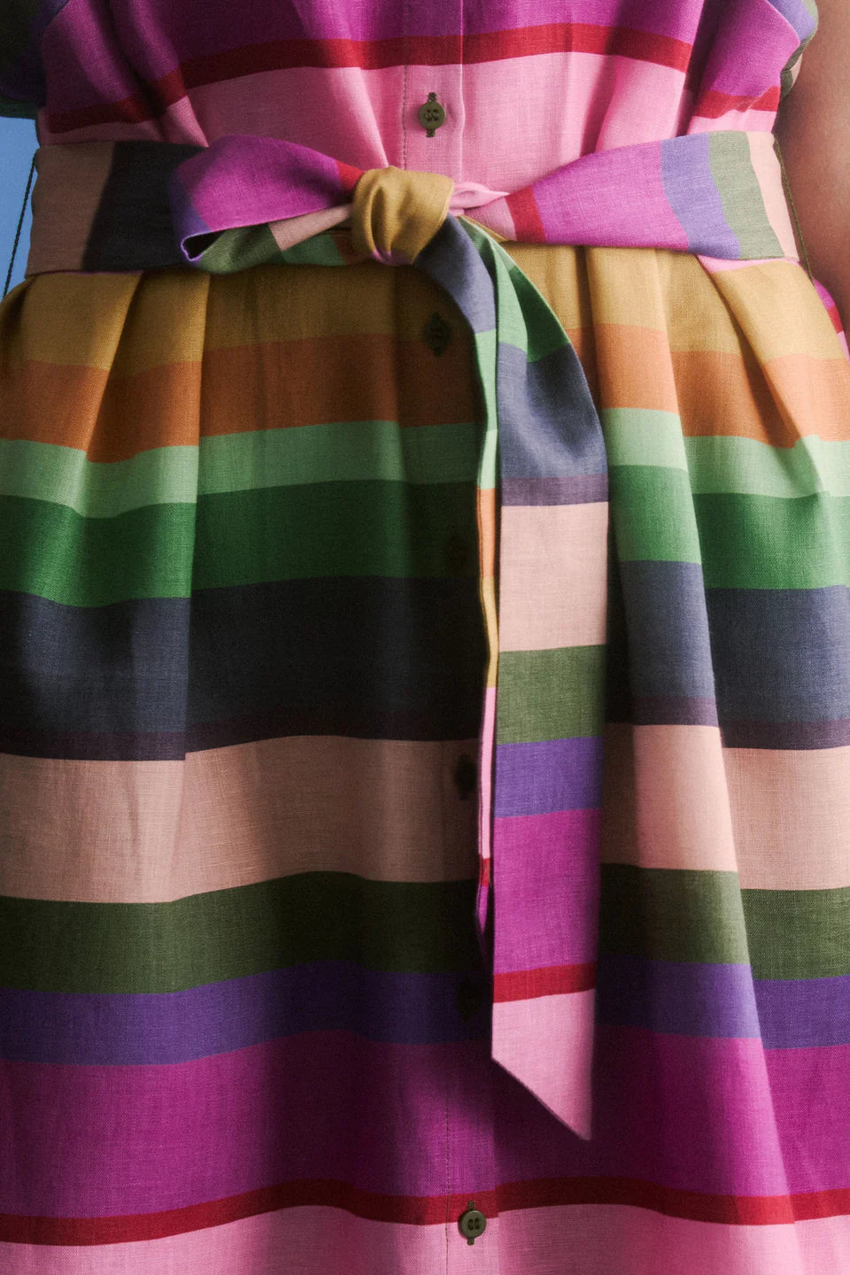 Tilko Shirt Dress - Lysbro Print