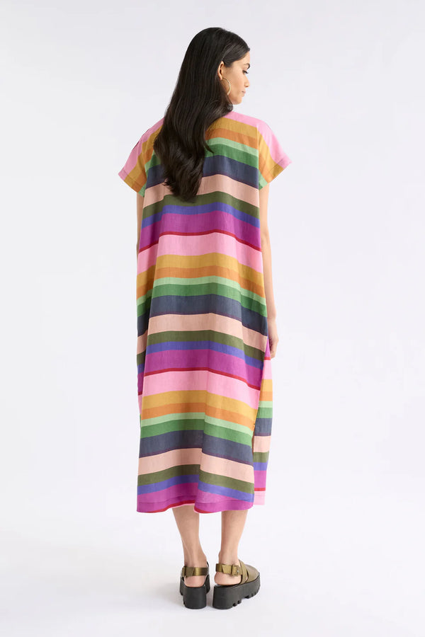 Tilko Shirt Dress - Lysbro Print