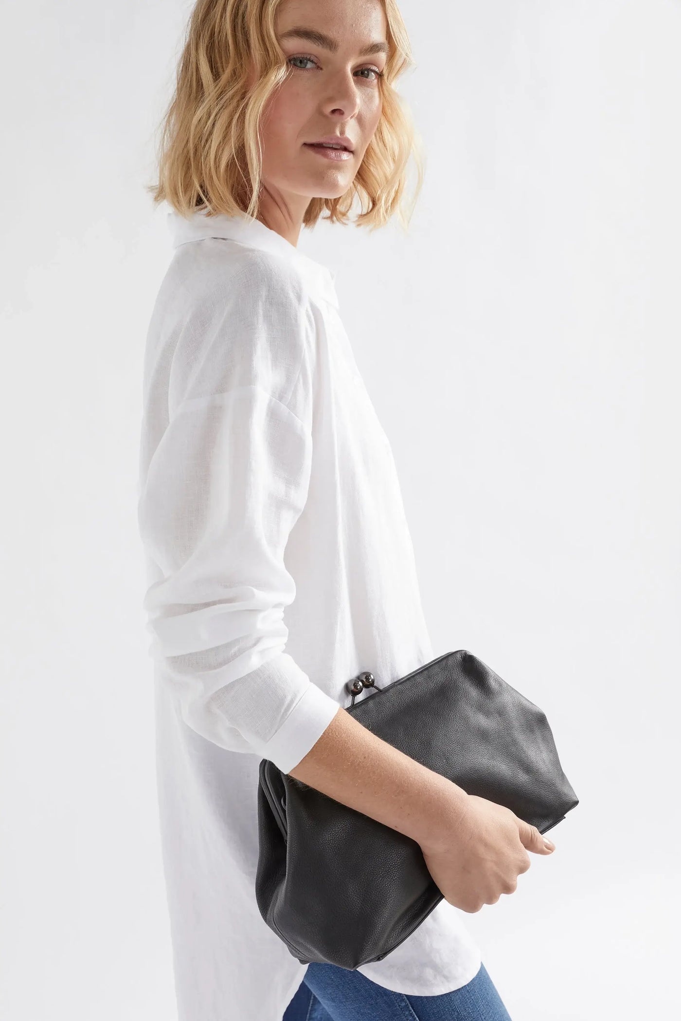 Ulla Clutch Bag - Black