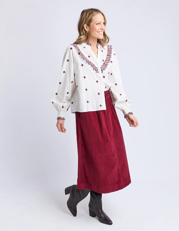 Agnes Embroidered Shirt