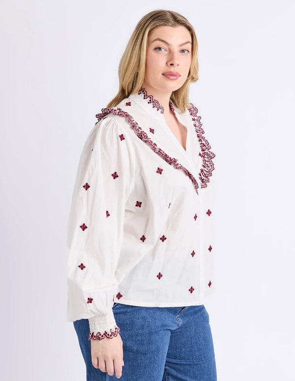 Agnes Embroidered Shirt