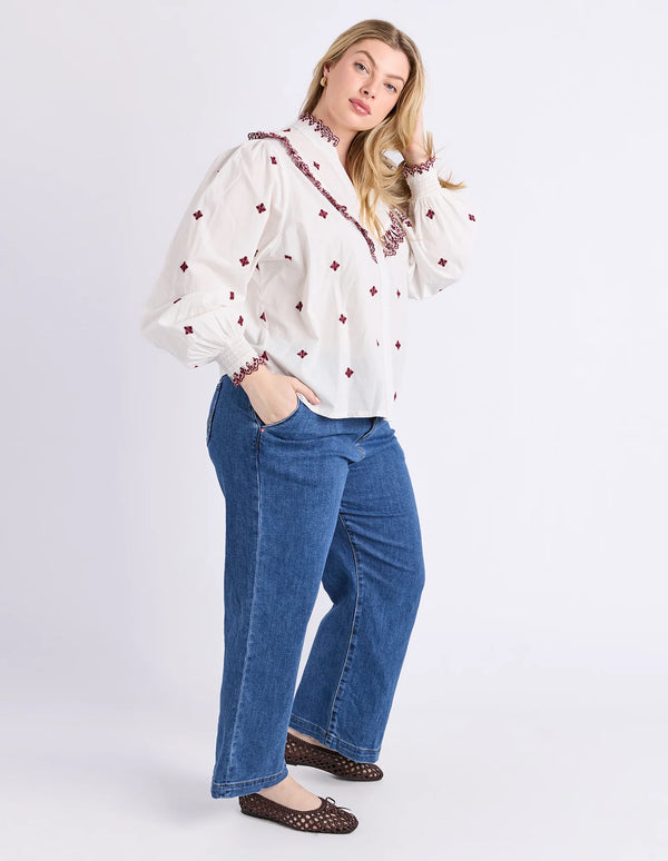 Agnes Embroidered Shirt