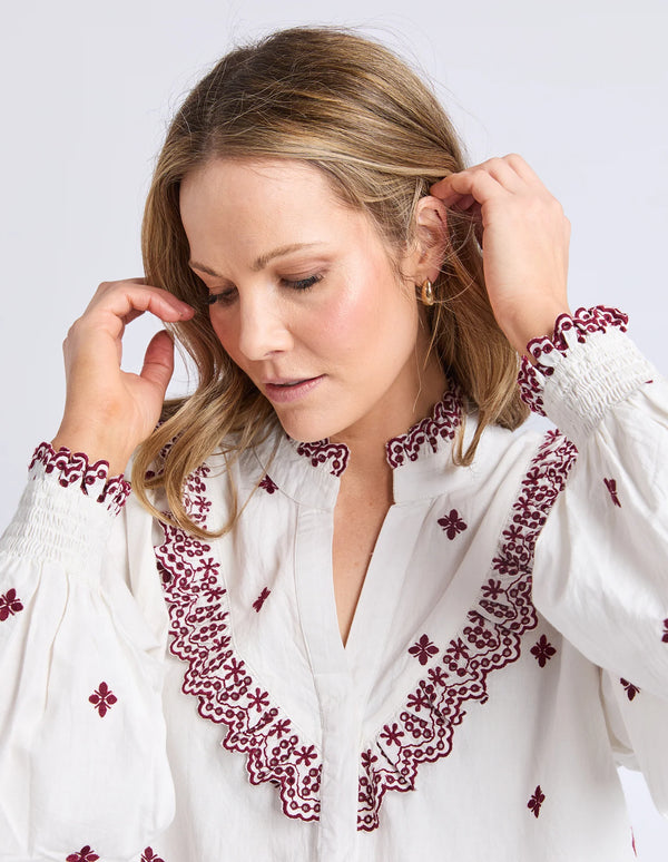 Agnes Embroidered Shirt
