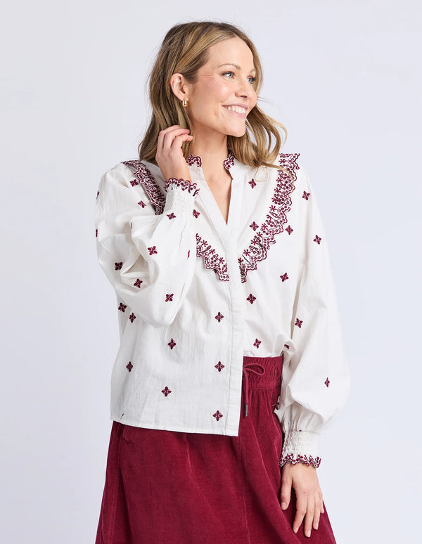 Agnes Embroidered Shirt