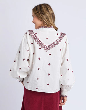 Agnes Embroidered Shirt