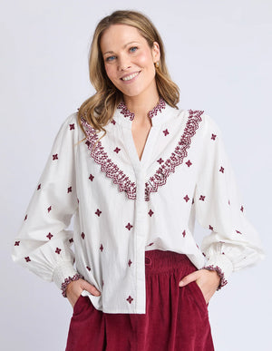 Agnes Embroidered Shirt