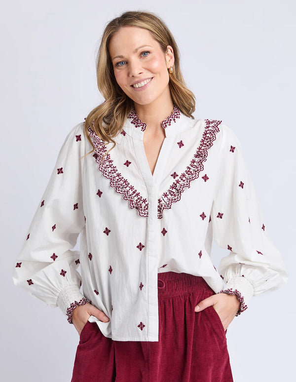 Agnes Embroidered Shirt
