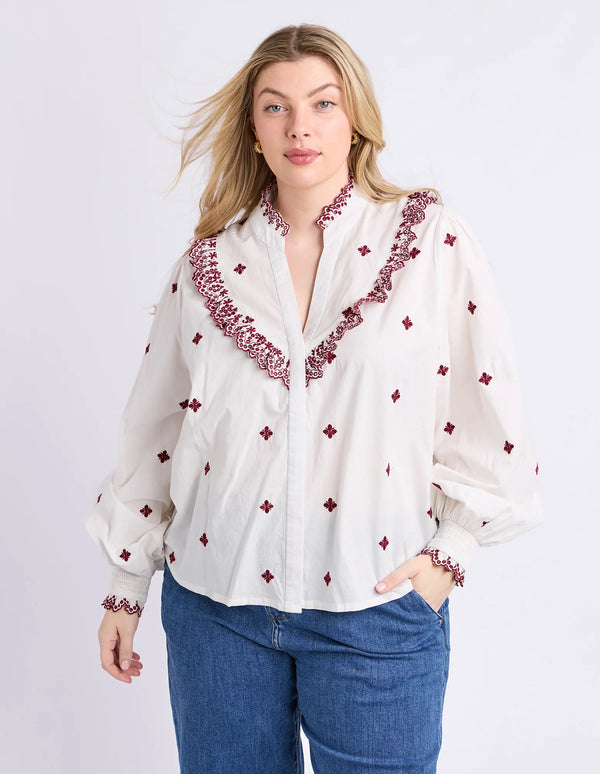 Agnes Embroidered Shirt