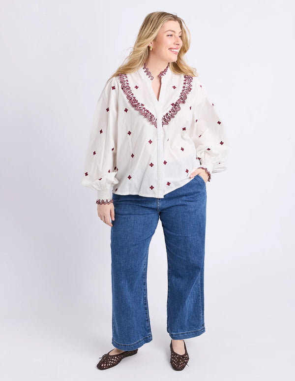 Agnes Embroidered Shirt