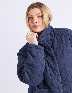 Aurora Quilted Jacket - Navy