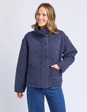 Aurora Quilted Jacket - Navy