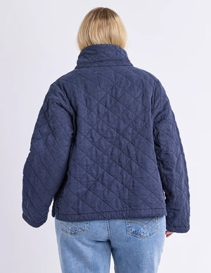 Aurora Quilted Jacket - Navy