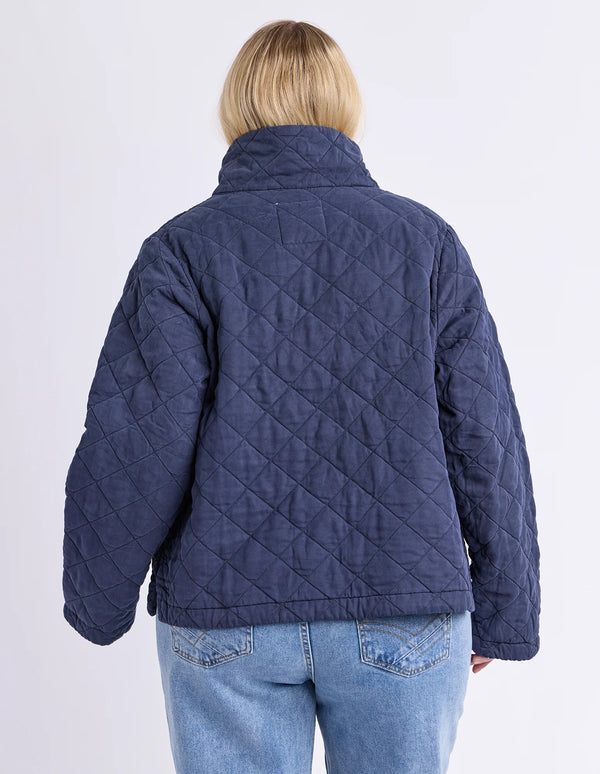 Aurora Quilted Jacket - Navy