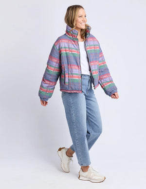 Cord Check Jacket - Multi