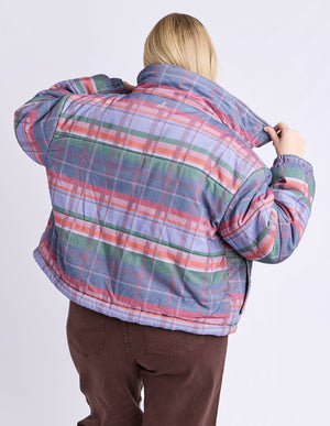 Cord Check Jacket - Multi