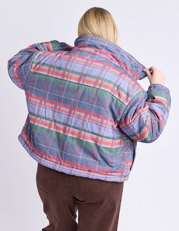Cord Check Jacket - Multi