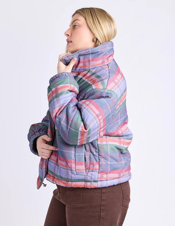 Cord Check Jacket - Multi