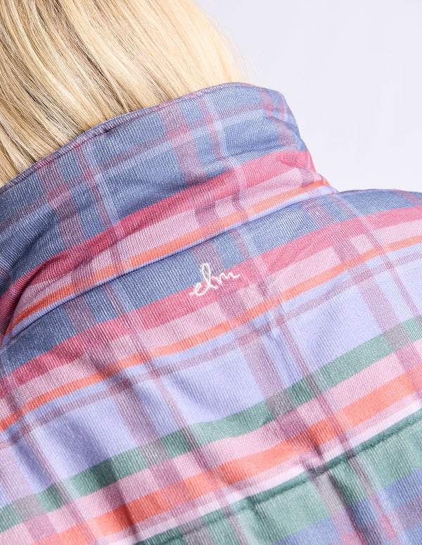 Cord Check Jacket - Multi