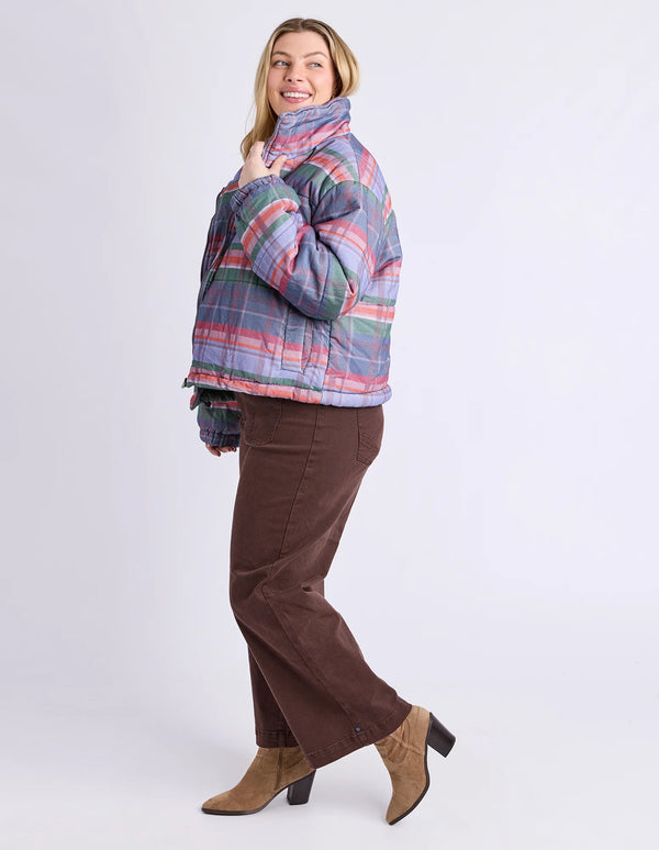Cord Check Jacket - Multi