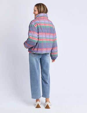 Cord Check Jacket - Multi