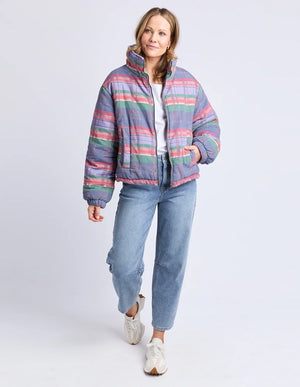 Cord Check Jacket - Multi