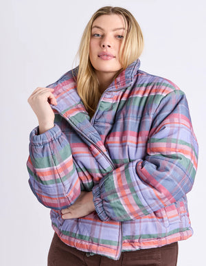 Cord Check Jacket - Multi