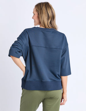 Ines Sweat - Navy