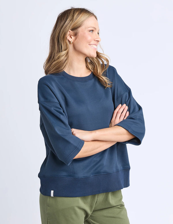 Ines Sweat - Navy