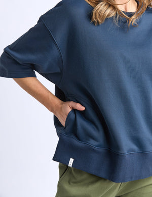 Ines Sweat - Navy
