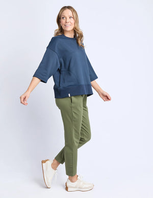 Ines Sweat - Navy
