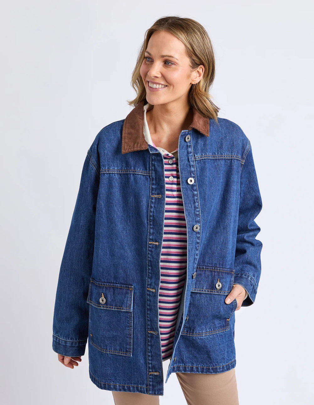 Lilian Denim Barn jacket