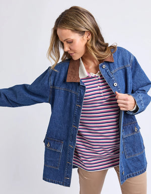 Lilian Denim Barn jacket