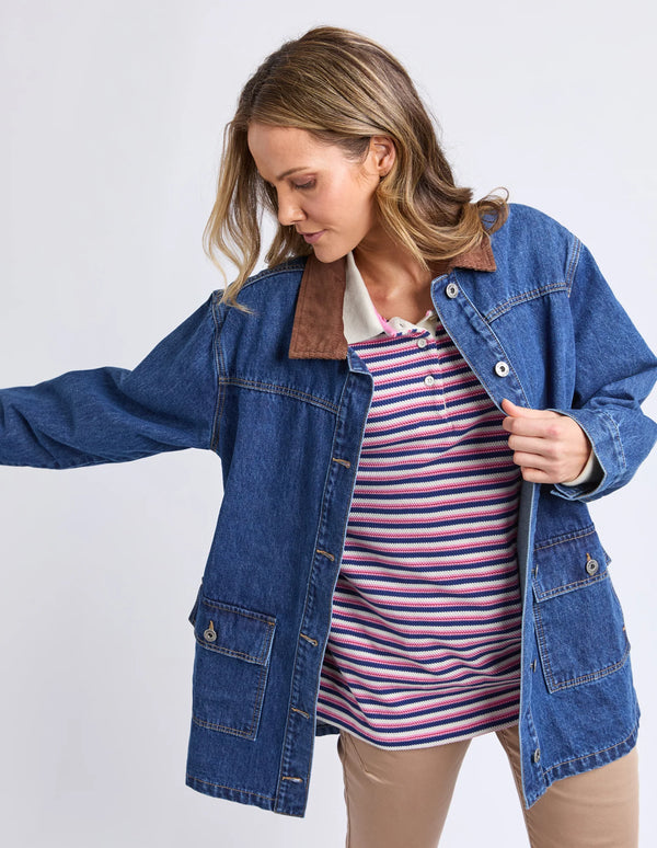 Lilian Denim Barn jacket