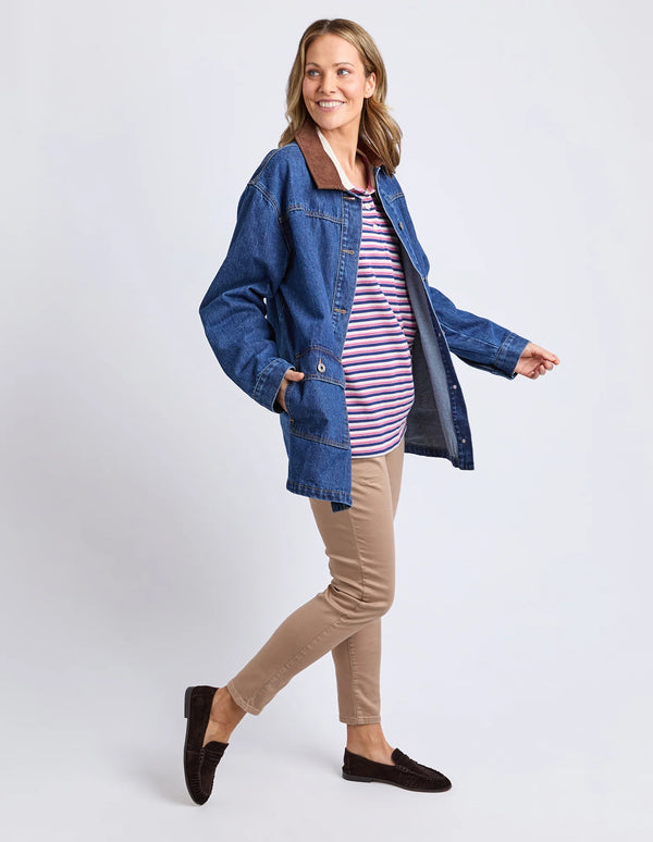 Lilian Denim Barn jacket