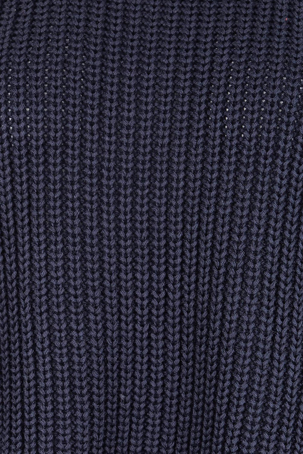 Luela Short Sleeve Knit - Navy