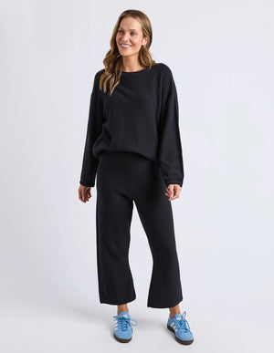 Marley Knit Pant - Black