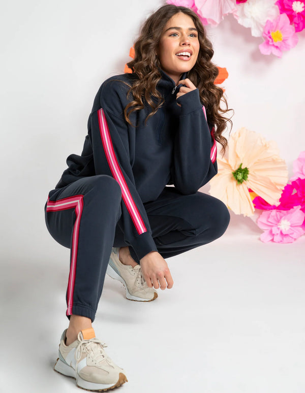 Navy Lover Track Pant