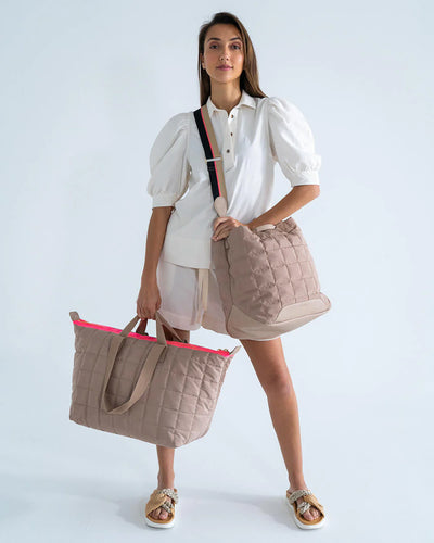 Santa Monica Tote - Taupe