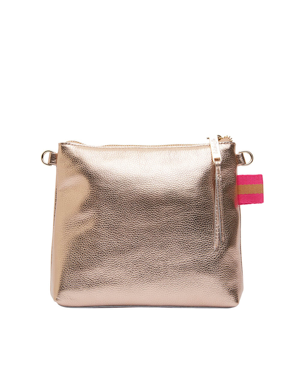 Alexis Crossbody - Rose Gold Pebble