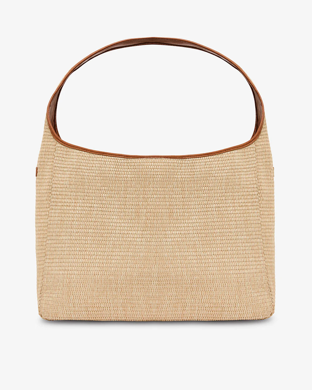 Arcadia Tote - Tan Pebble / Natural Weave