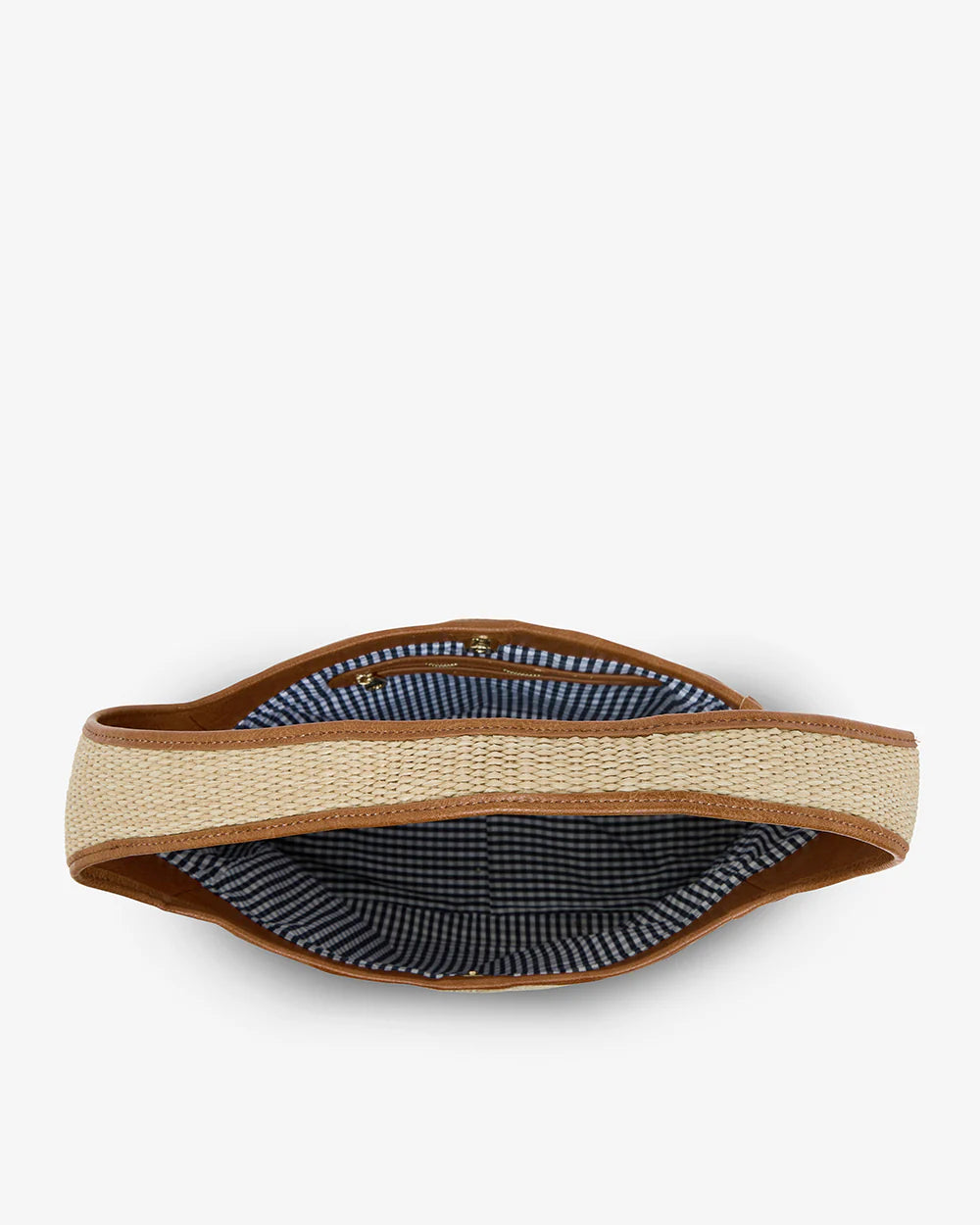 Arcadia Tote - Tan Pebble / Natural Weave