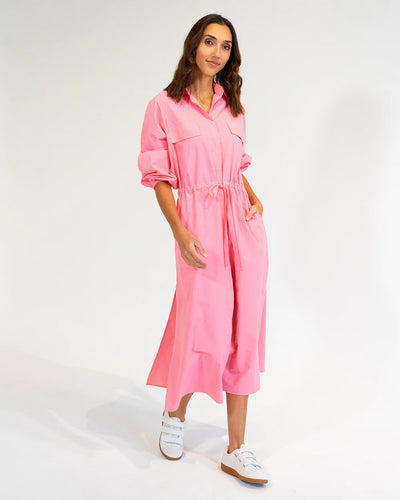 EK Daytona Shirt Dress - Pink