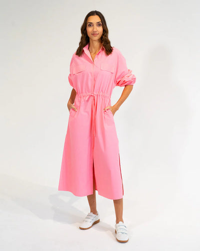 EK Daytona Shirt Dress - Pink
