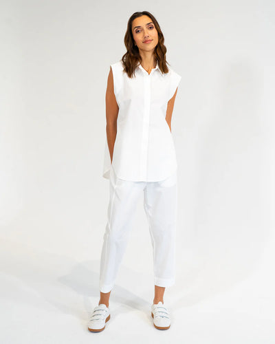 EK Maui Sleeveless Shirt -White