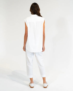 EK Maui Sleeveless Shirt -White