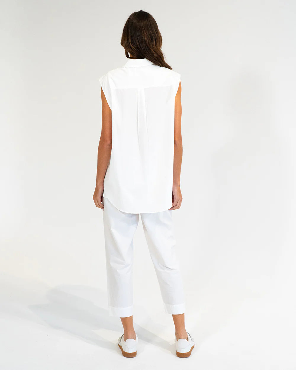 EK Maui Sleeveless Shirt -White