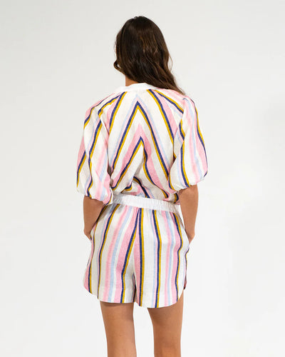 Miami Top - Catalina Stripe